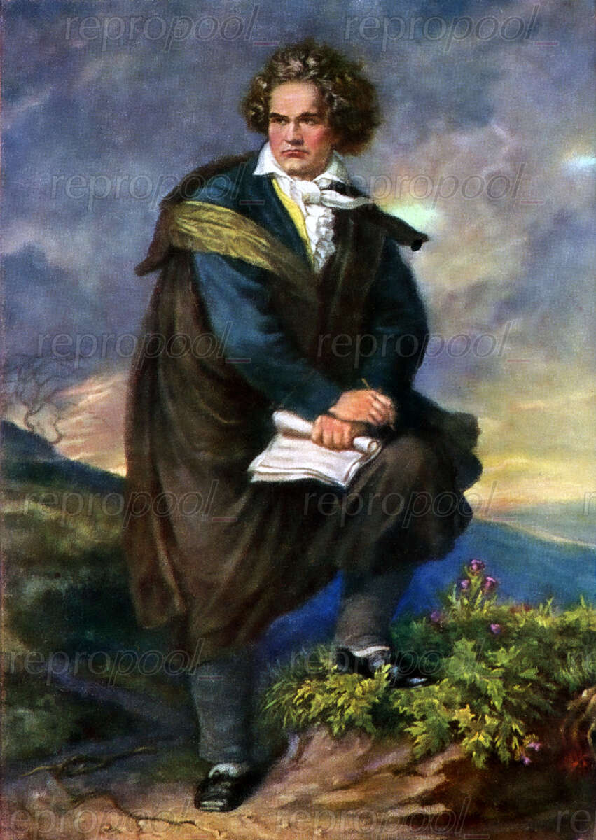 Ludwig van Beethoven; Gemälde von unbekannter Hand