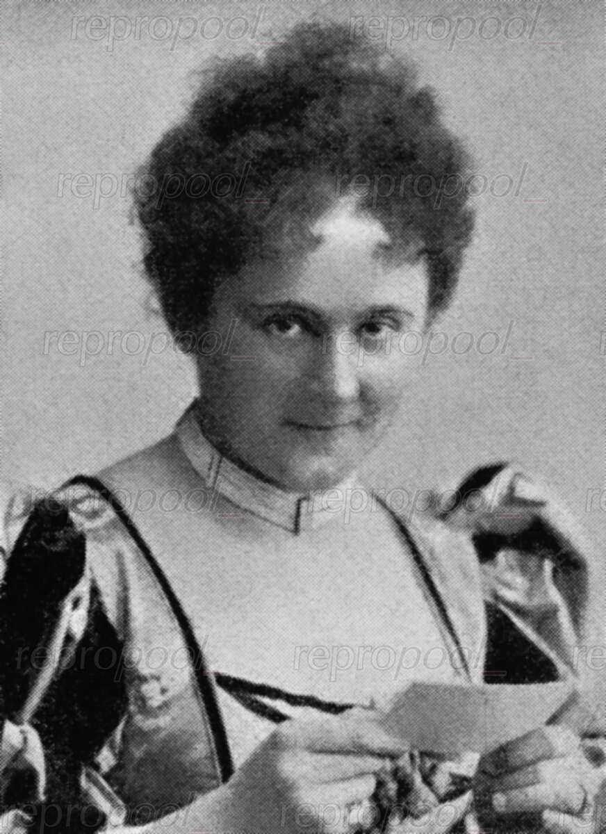Marie Dietrich; Fotografie von unbekannter Hand (vor 1900)