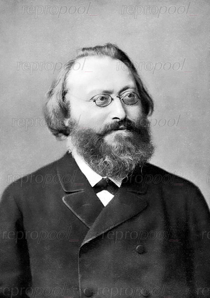 Max Bruch; Fotografie von unbekannter Hand (vor 1900)