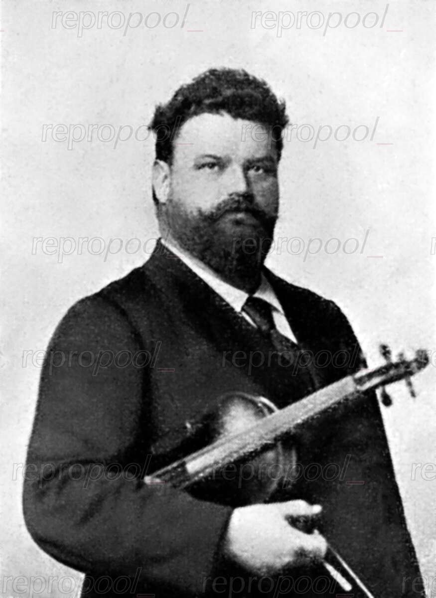 Carl Halir; Fotografie von unbekannter Hand (vor 1900)