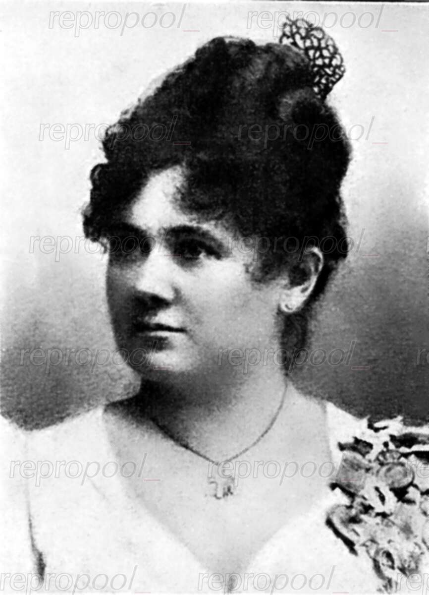 Minni Hauk; Fotografie von unbekannter Hand (vor 1900)