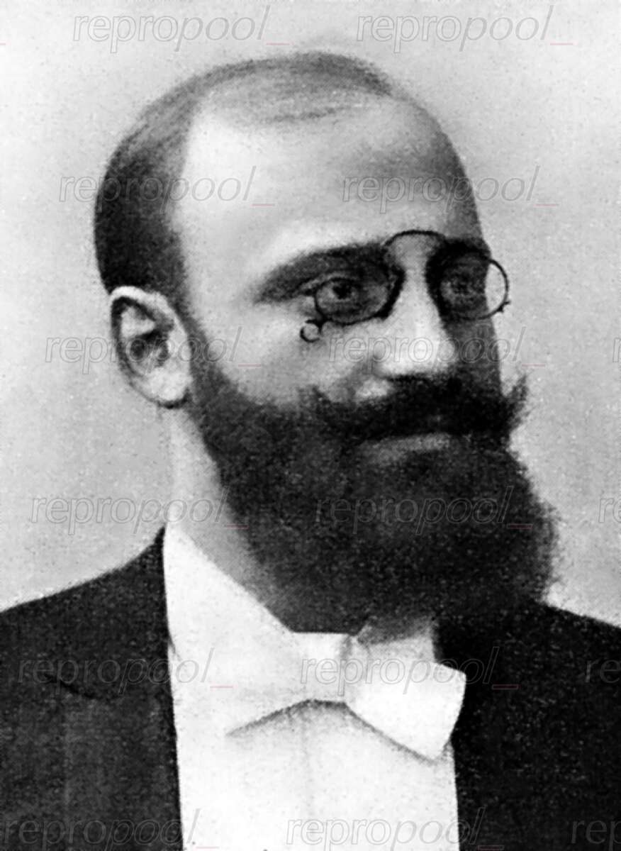 Alfred Hertz; Fotografie von unbekannter Hand (vor 1900)