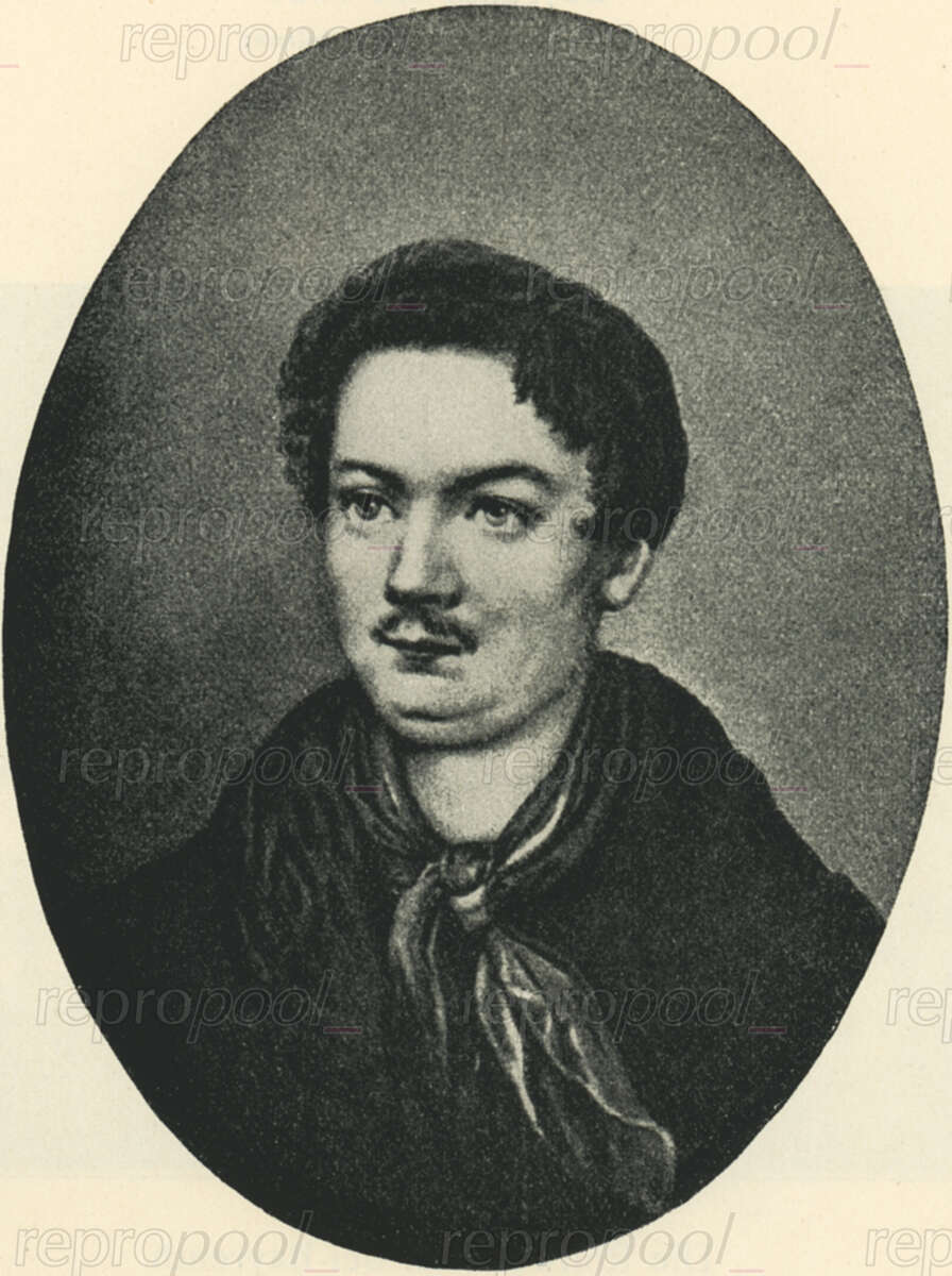 Robert Schumann; Gemälde von unbekannter Hand (1831)