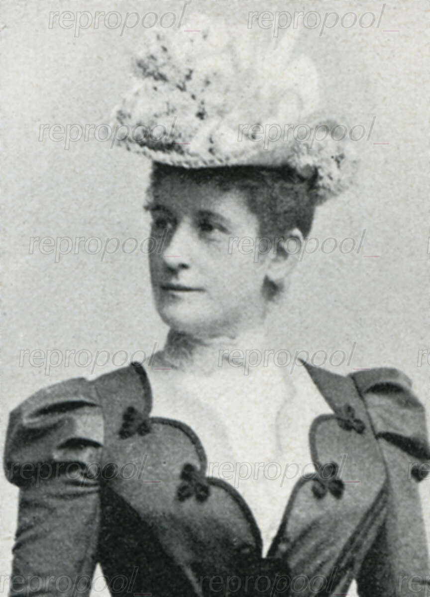 Therese Malten; Fotografie von unbekannter Hand (vor 1900)