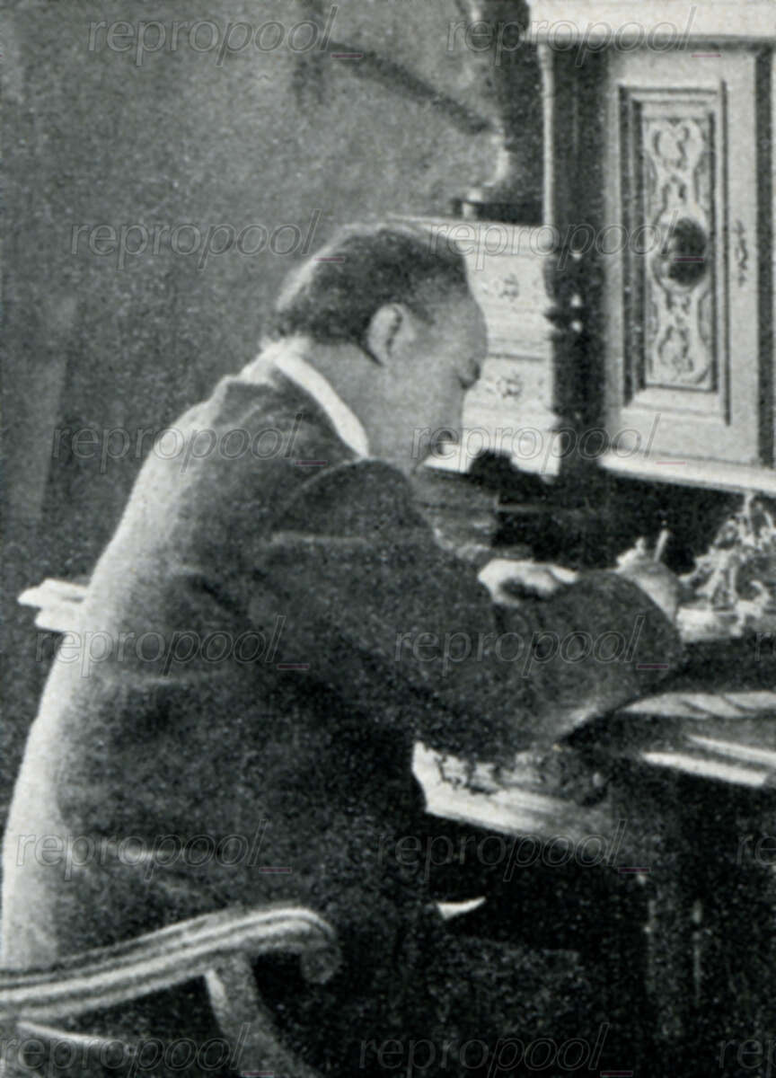 Franz Poenitz; Fotografie von unbekannter Hand (vor 1900)