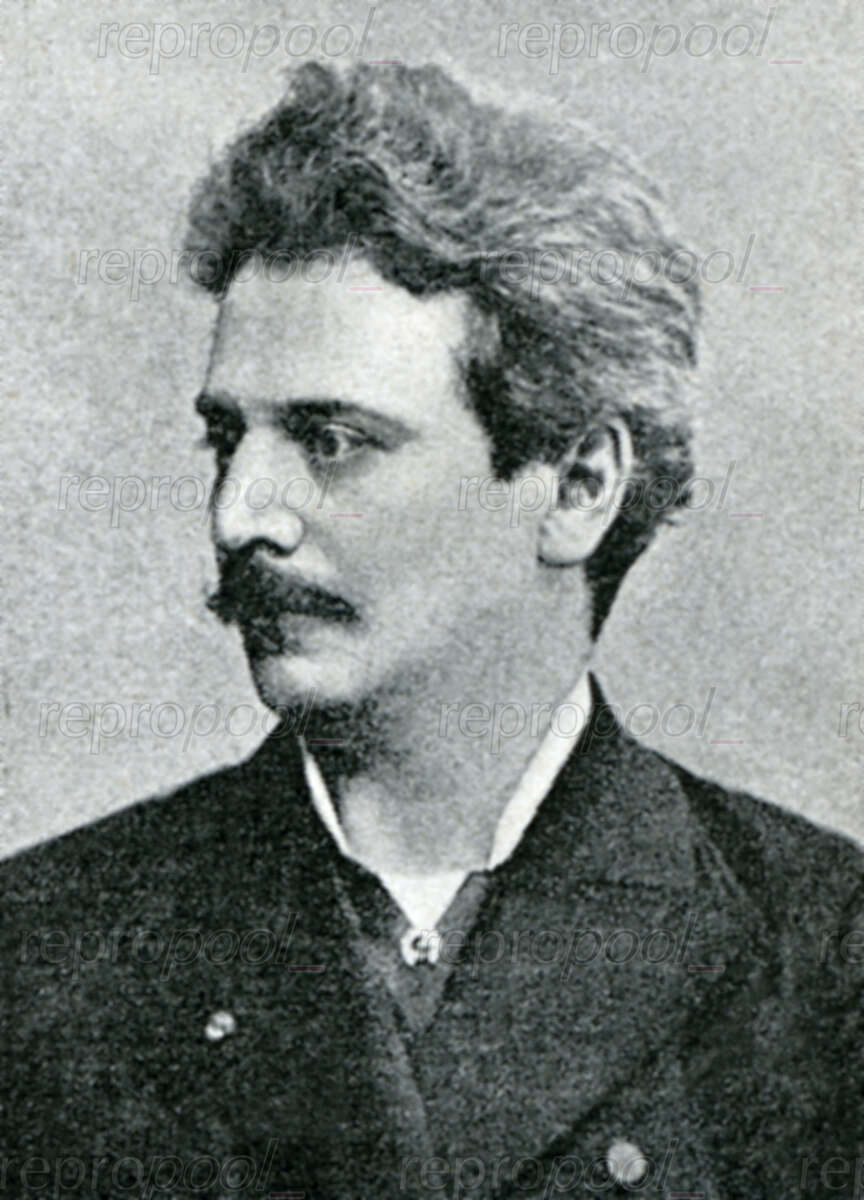 David Popper; Fotografie von unbekannter Hand (vor 1900)