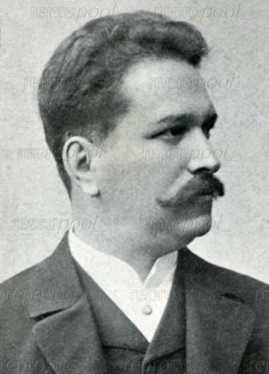 Oskar Raif; Fotografie von unbekannter Hand (vor 1900)
