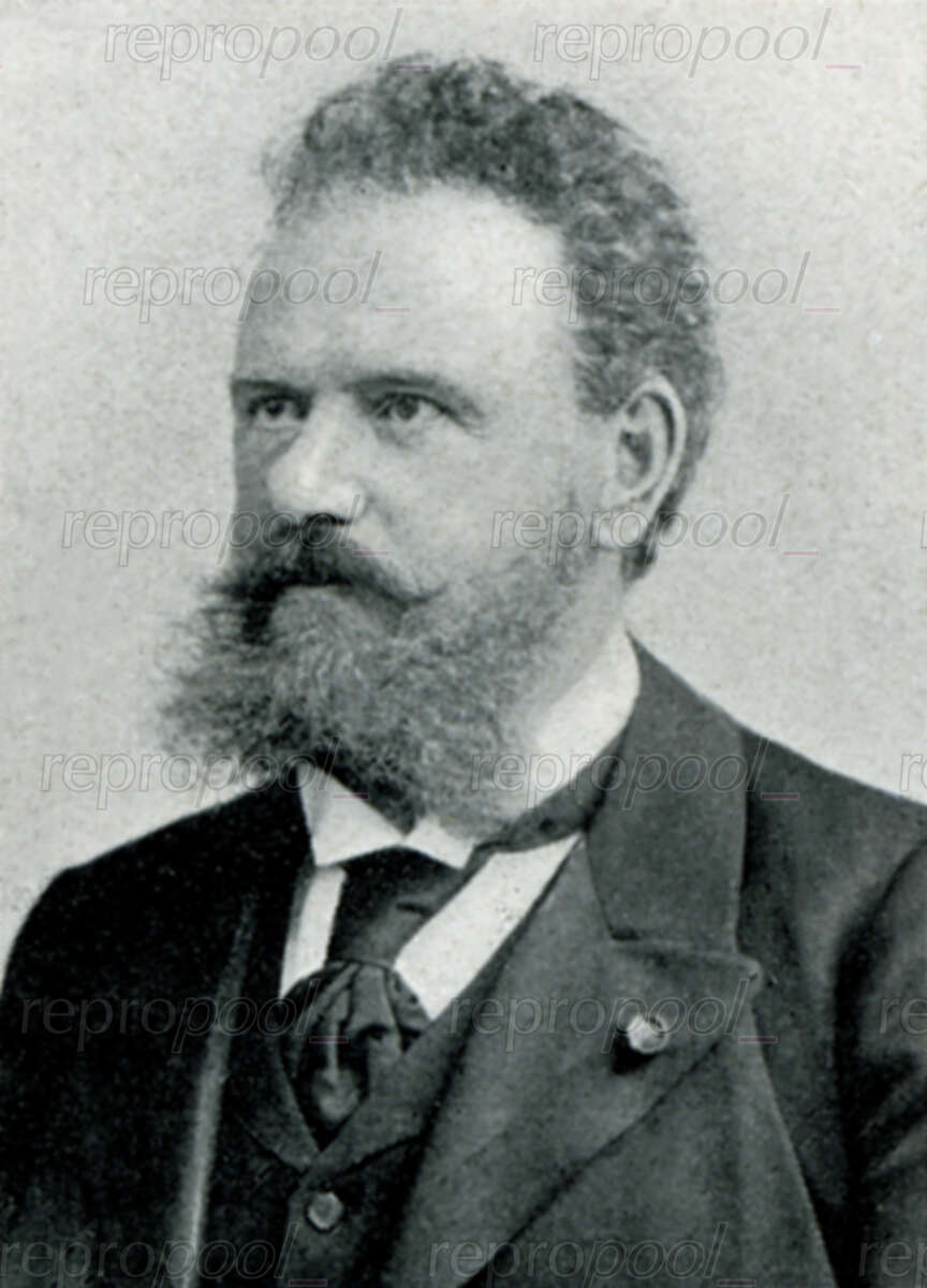 Josef Řebíček; Fotografie von unbekannter Hand (vor 1900)
