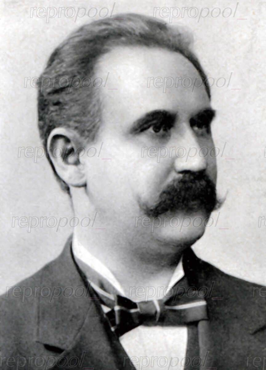 Xaver Scharwenka; Fotografie von unbekannter Hand (vor 1900)