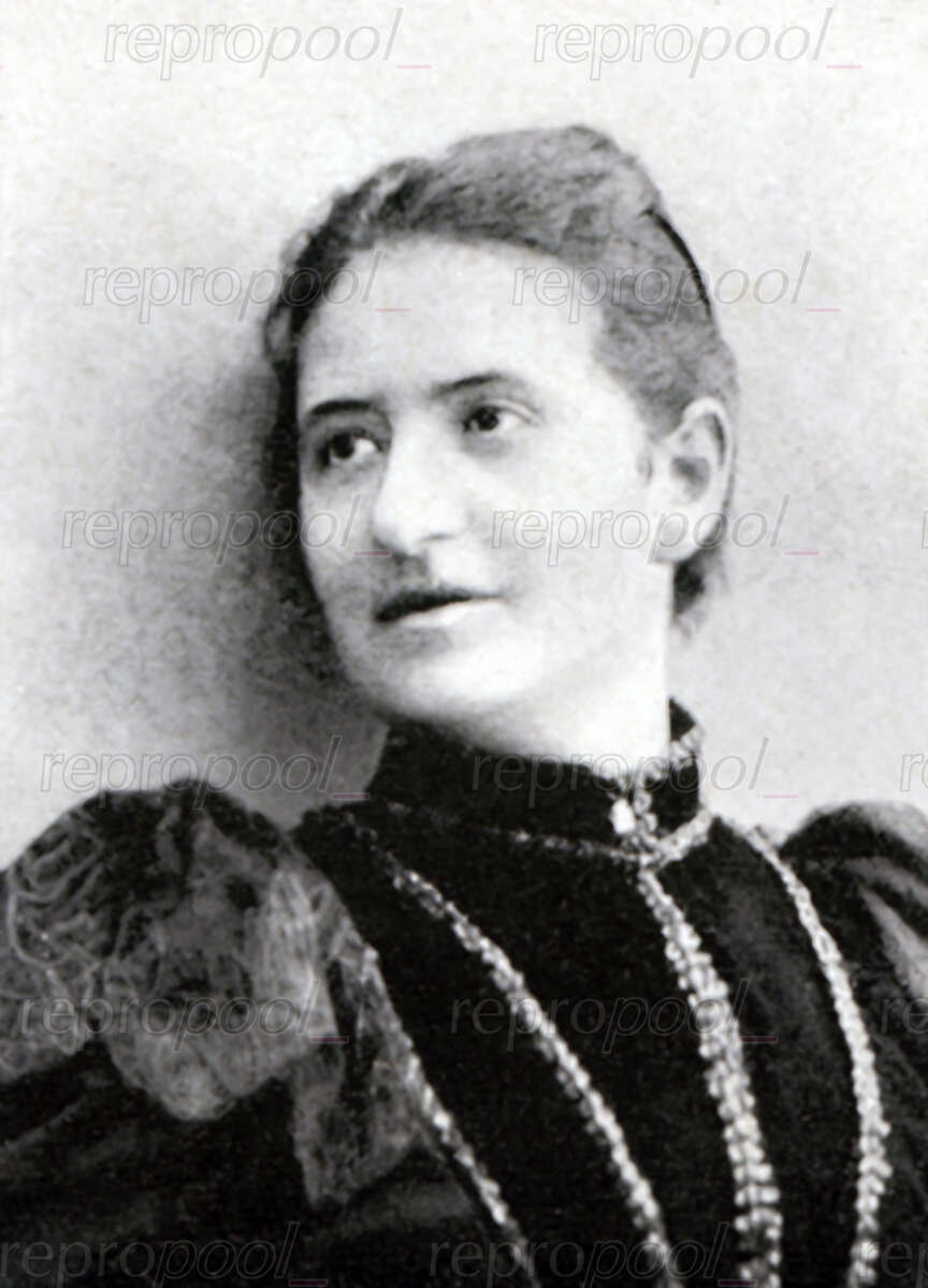 Flora Scherres-Friedenthal; Fotografie von unbekannter Hand (vor 1900)