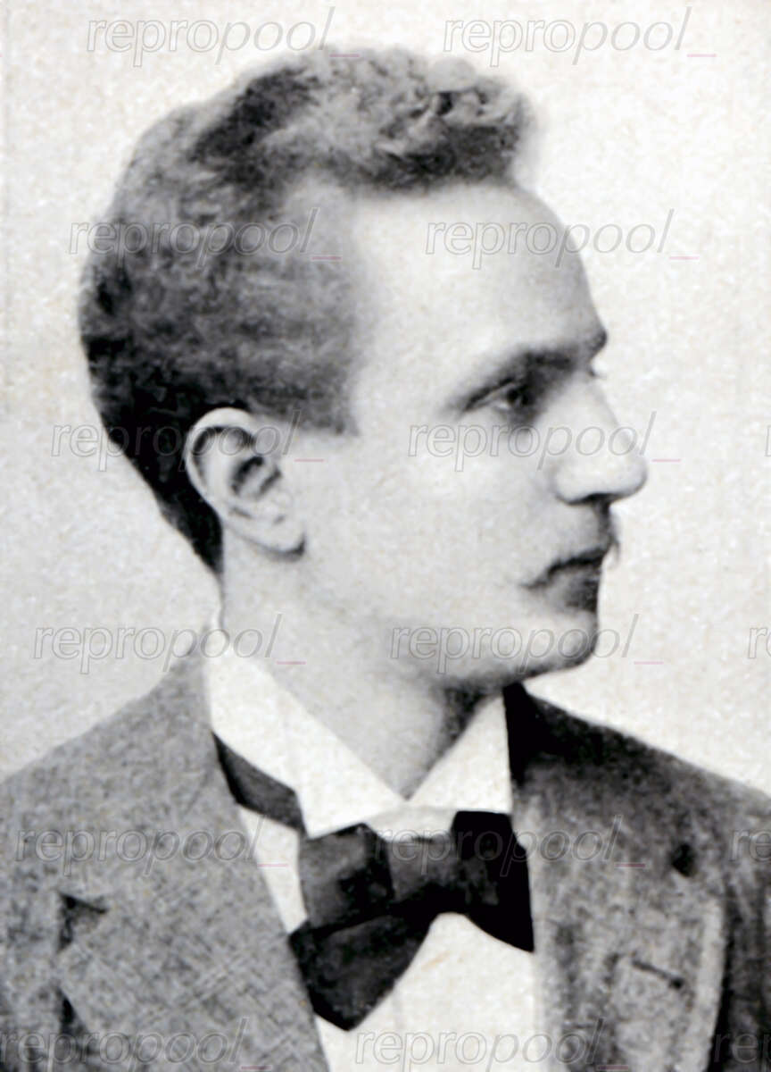 Georg Lennart Schnéevoigt; Fotografie von unbekannter Hand (vor 1900)
