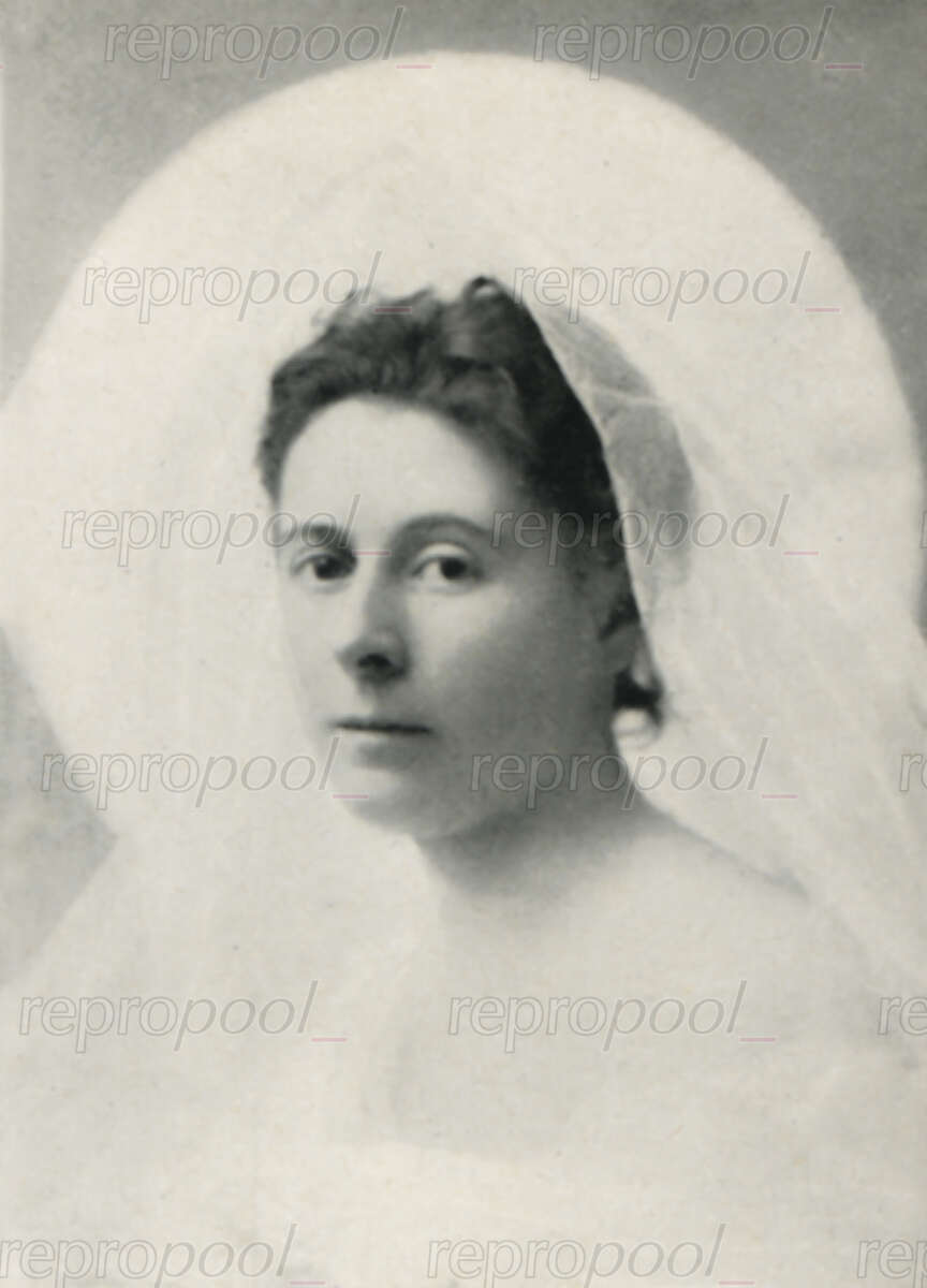 Marie Gutheil -Schoder; Fotografie von unbekannter Hand (vor 1909)