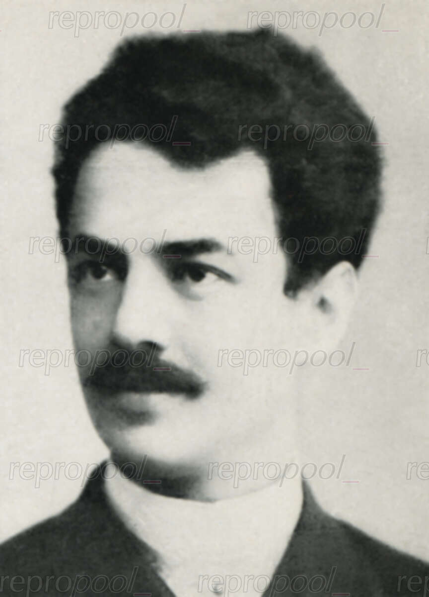 Julius Liebau; Fotografie von unbekannter Hand (vor 1909)