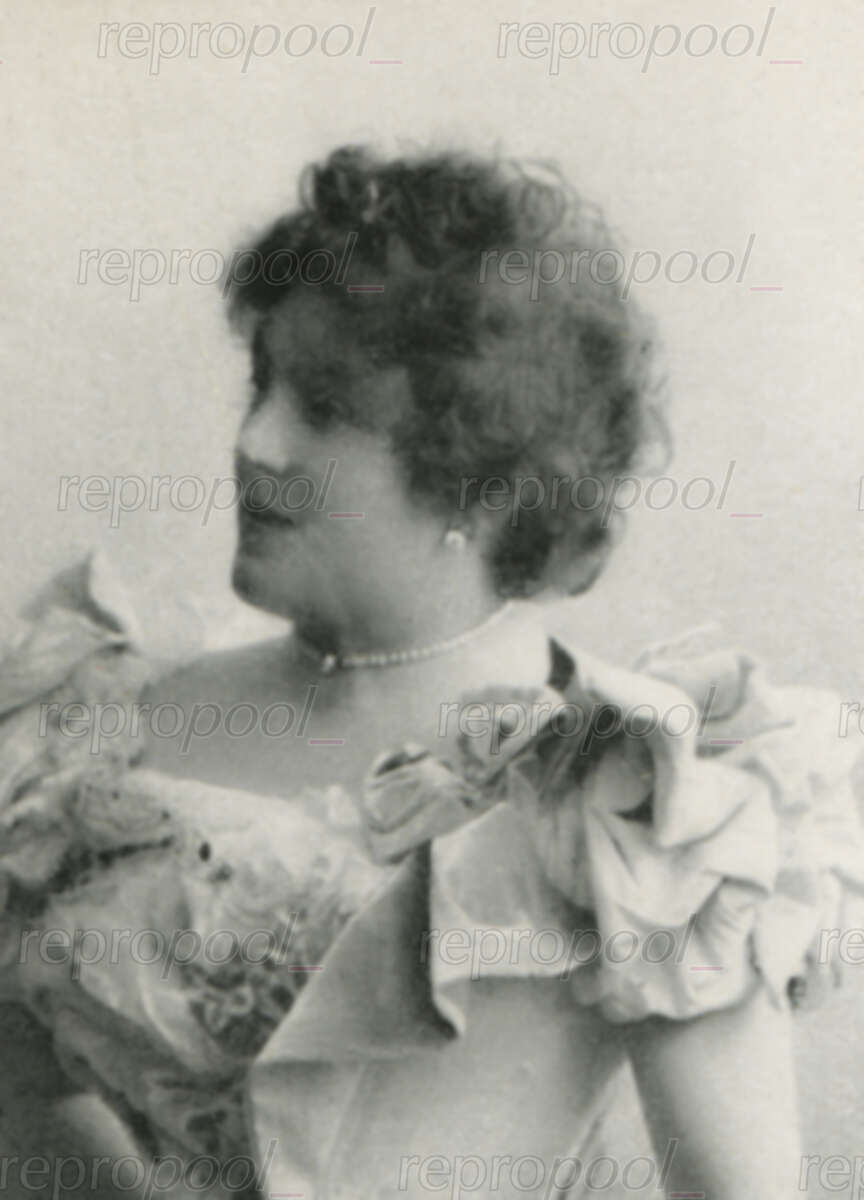 Helene Lieban-Globig; Fotografie von unbekannter Hand (vor 1909)