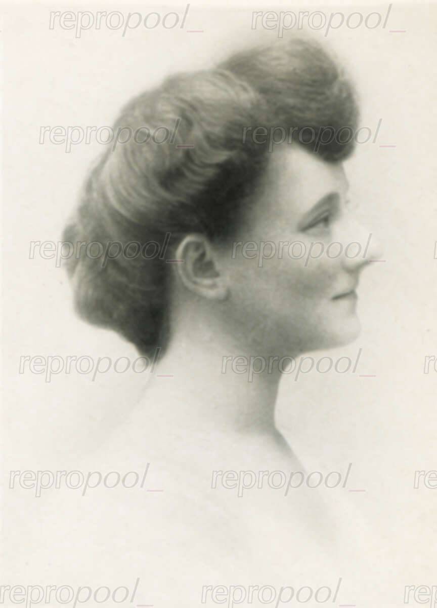 Eva Lißmann; Fotografie von unbekannter Hand (vor 1909)