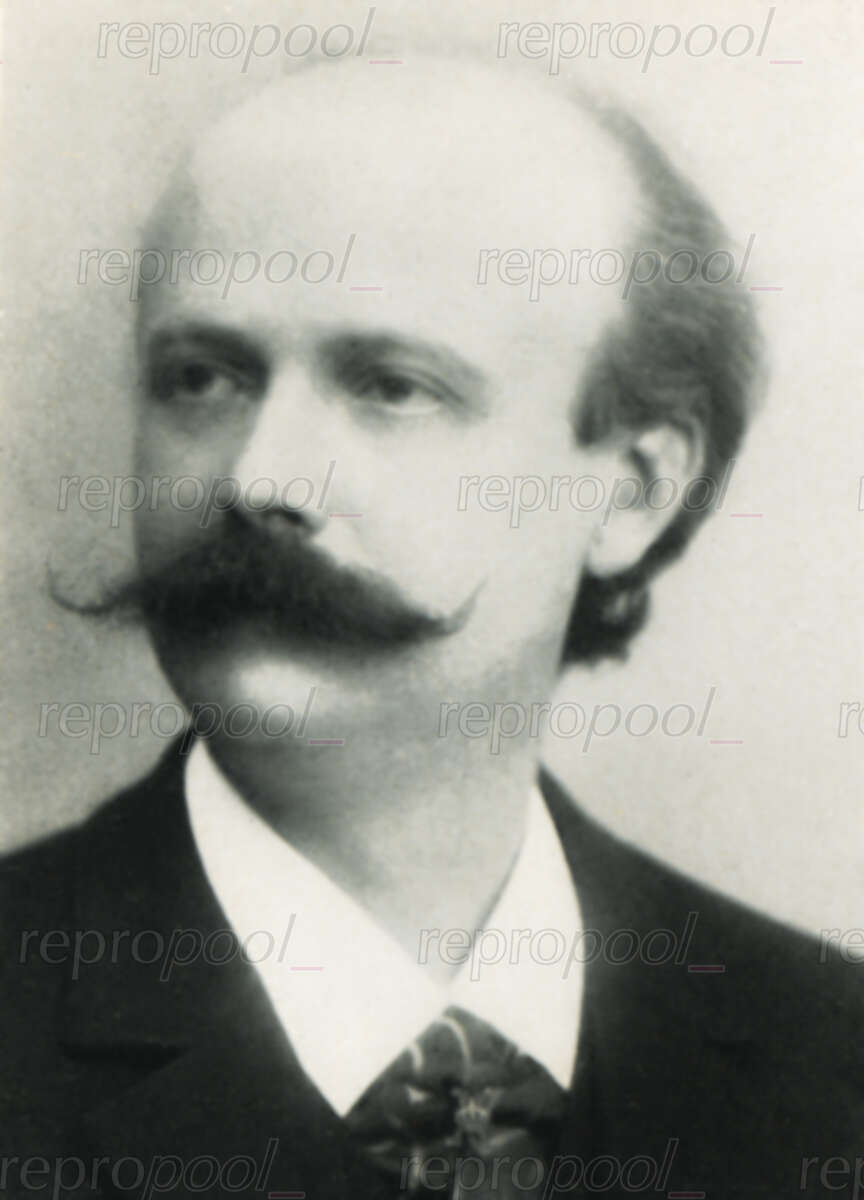 Franz Litzinger; Fotografie von unbekannter Hand (vor 1909)