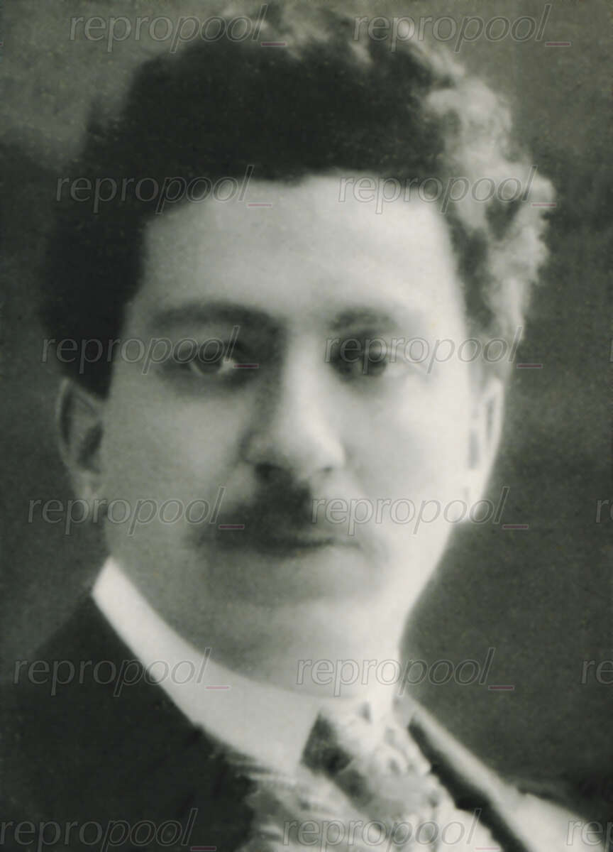 Max Löwensohn; Fotografie von unbekannter Hand (vor 1909)