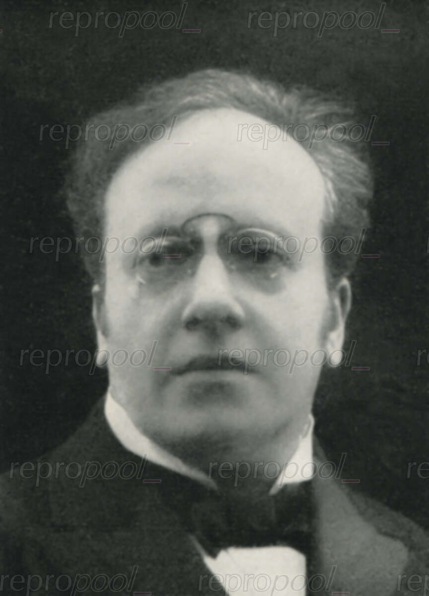 Ferdinand Löwe; Fotografie von unbekannter Hand (vor 1909)