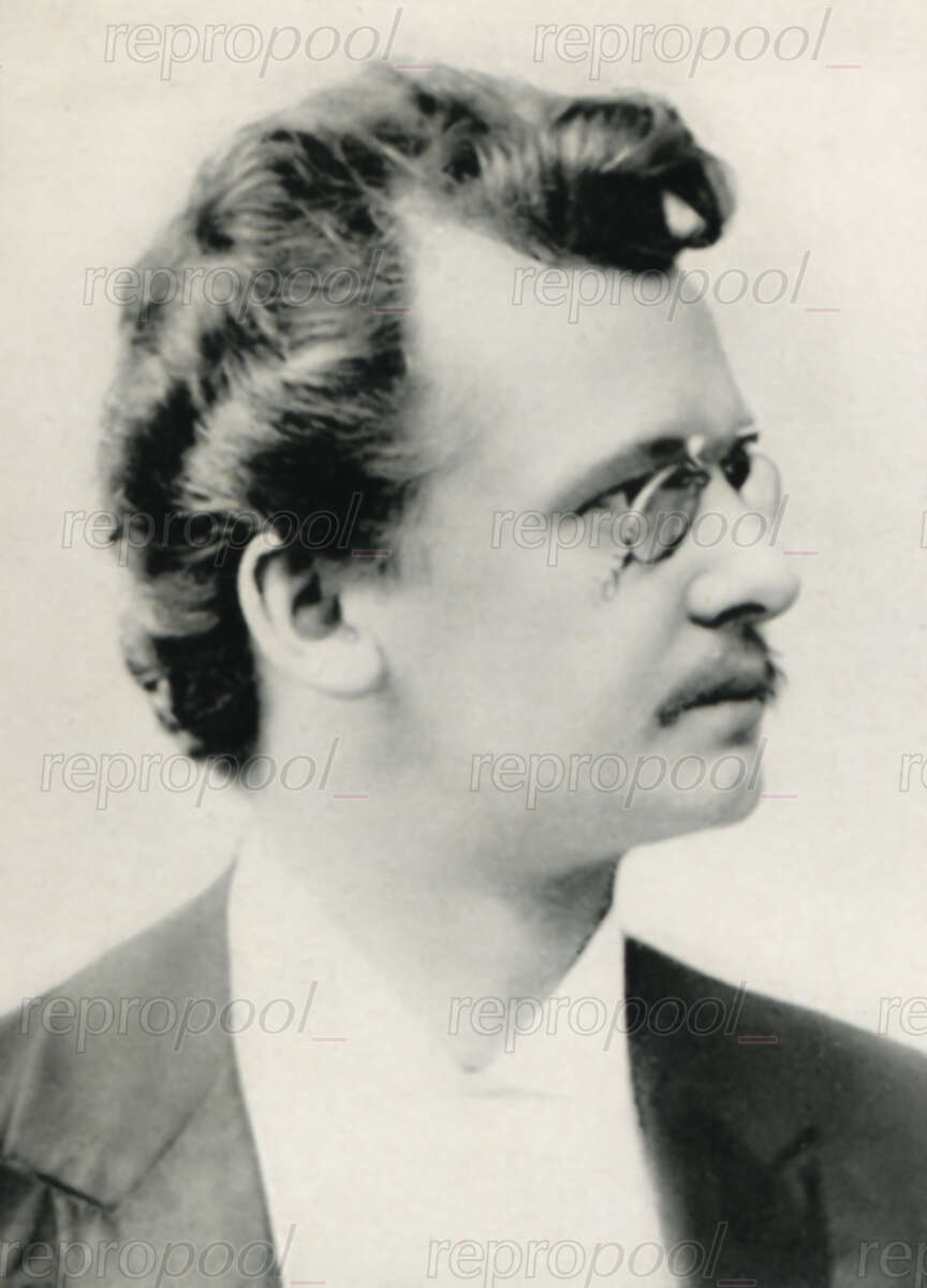 Karl Panzner; Fotografie von unbekannter Hand (um 1890)