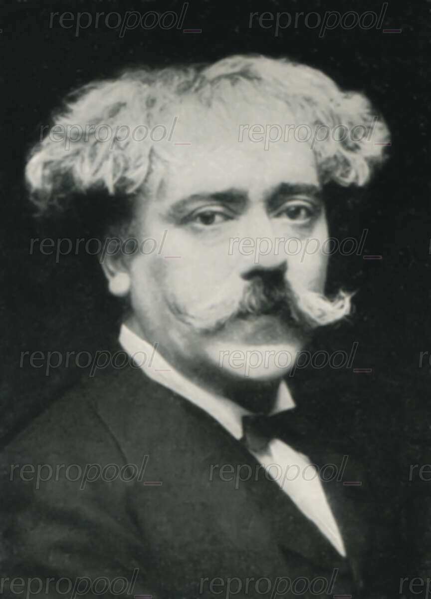 Pablo de Sarasate; Fotografie von unbekannter Hand (vor 1909)