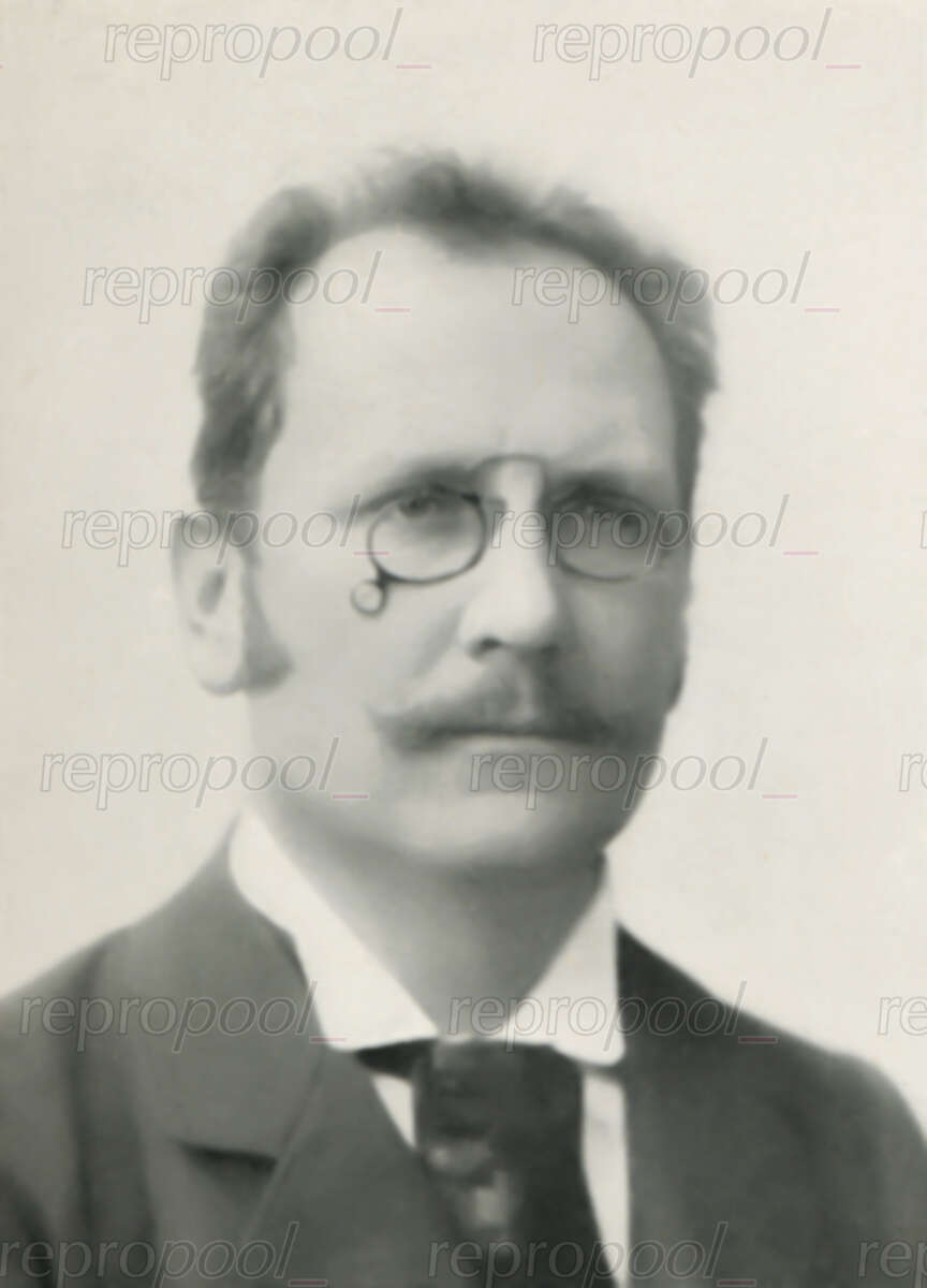 Ernst Wolff; Fotografie von unbekannter Hand (vor 1909)