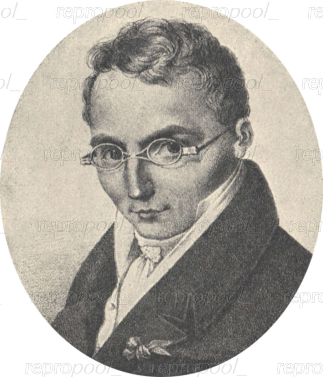 Louis Joseph Ferdinand Hérold; Lithografie von unbekannter Hand (um 1830)