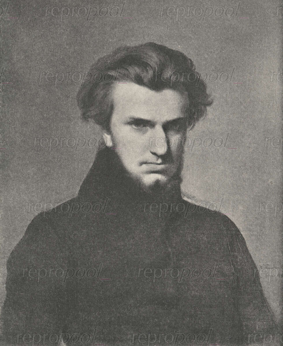 Ambroise Thomas; Gemälde von Hippolyte Flandrin (1834)