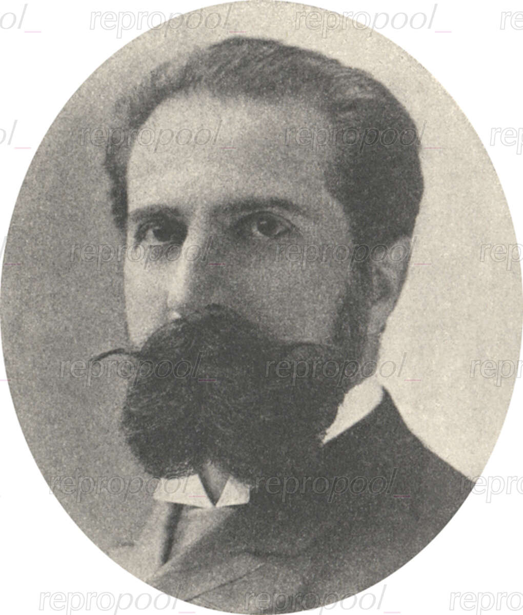Wilhelm Gericke; Fotografie von unbekannter Hand (um 1900)