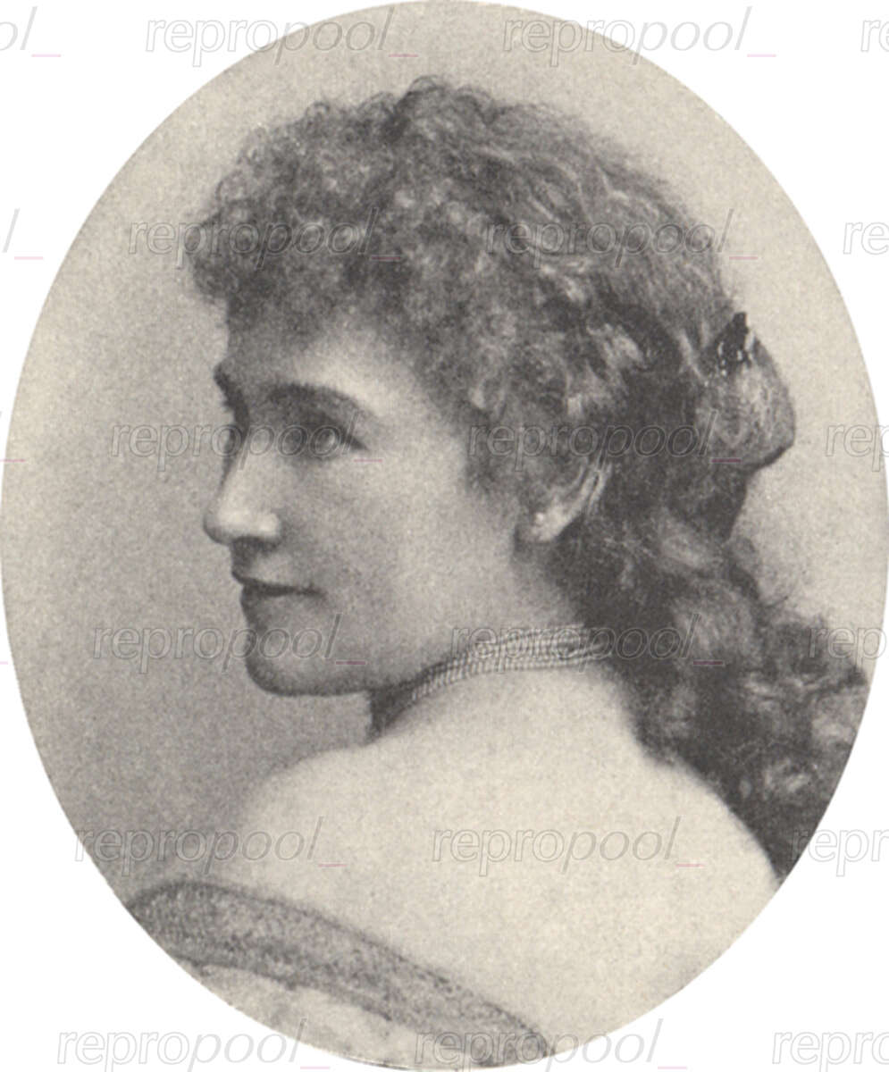 Bianca Bianchi; Fotografie von unbekannter Hand (um 1880)
