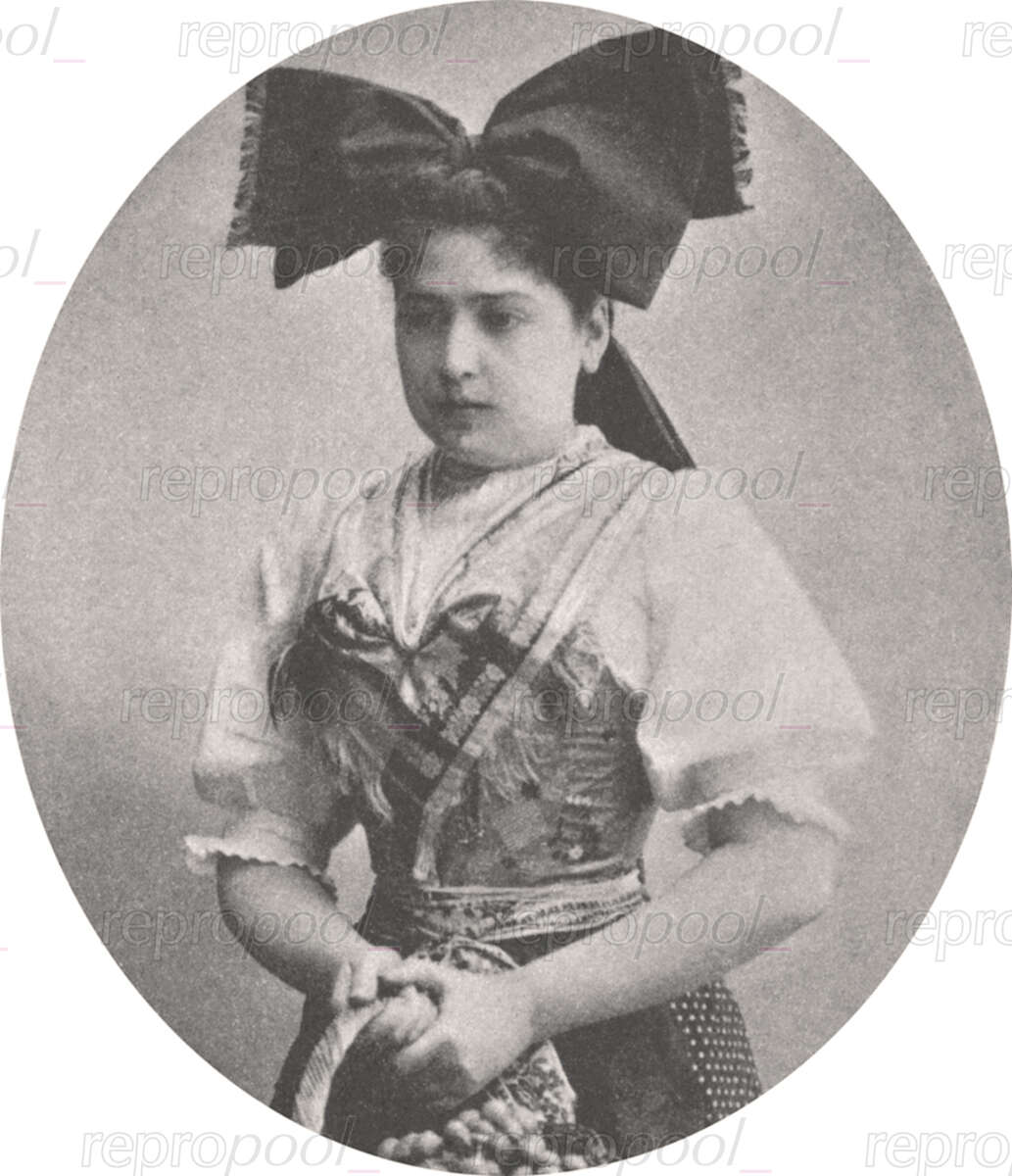 Lola Beth; Fotografie von unbekannter Hand (um 1880)