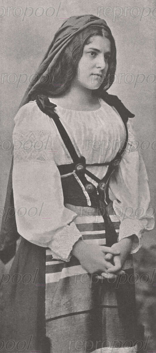 Paula Mark; Fotografie von unbekannter Hand (um 1890)