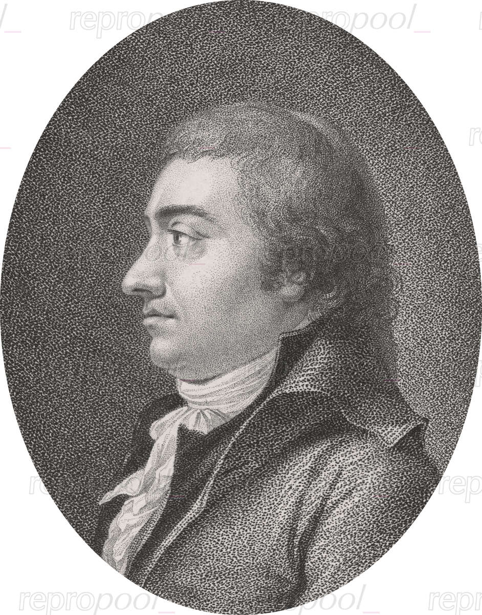 Johann Rudolf Zumsteeg; Punktierstich von Christian Friedrich Stölzel (1799);<br>nach: Gemälde von Franz Carl Hiemer