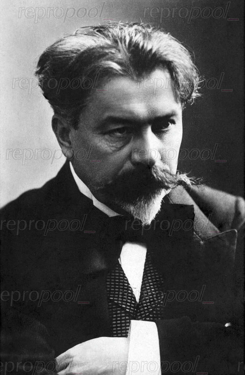 Arthur Nikisch; Fotografie von Franz Loewy (um 1900)