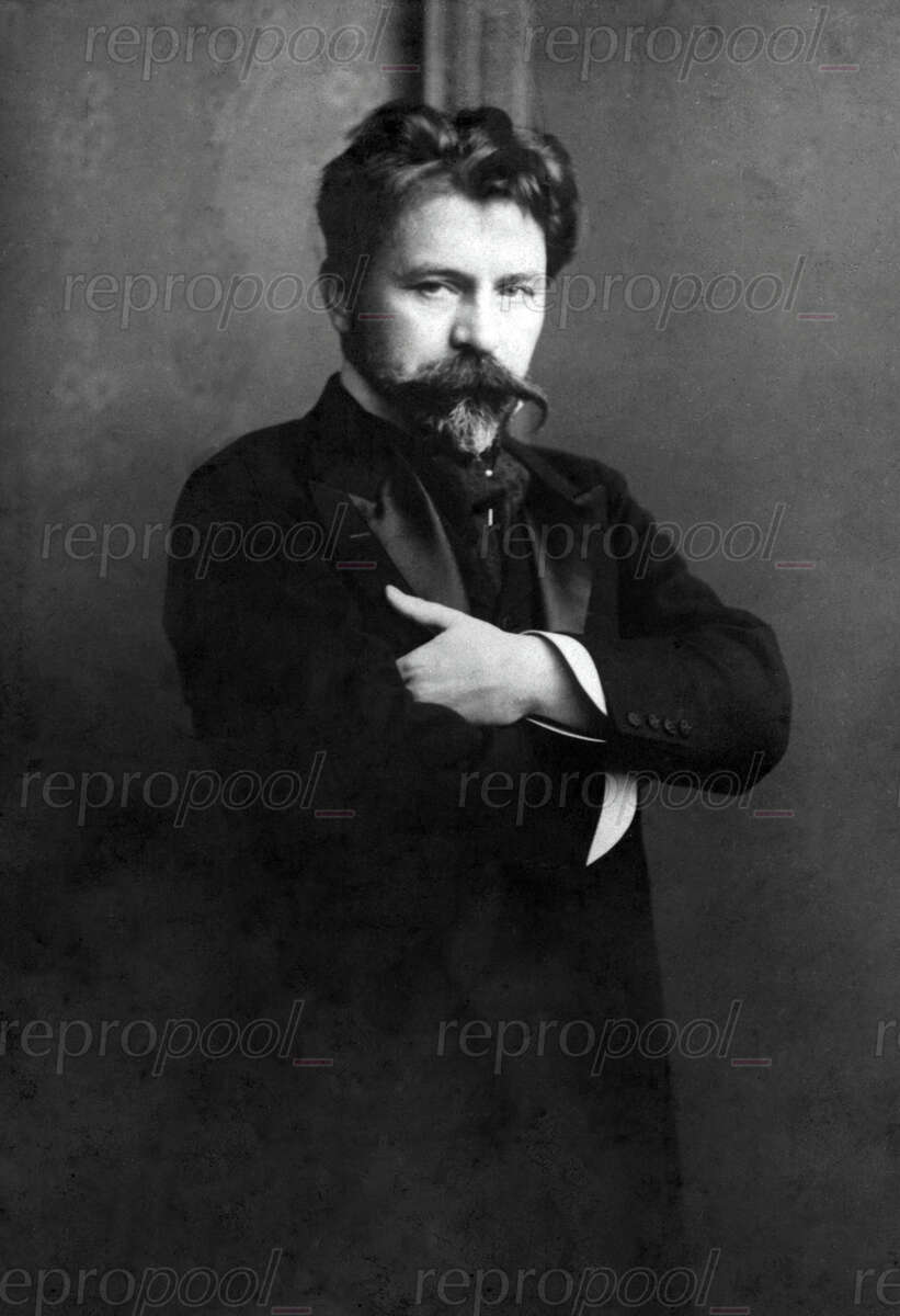 Arthur Nikisch; Fotografie von Nicola Perscheid (1901)