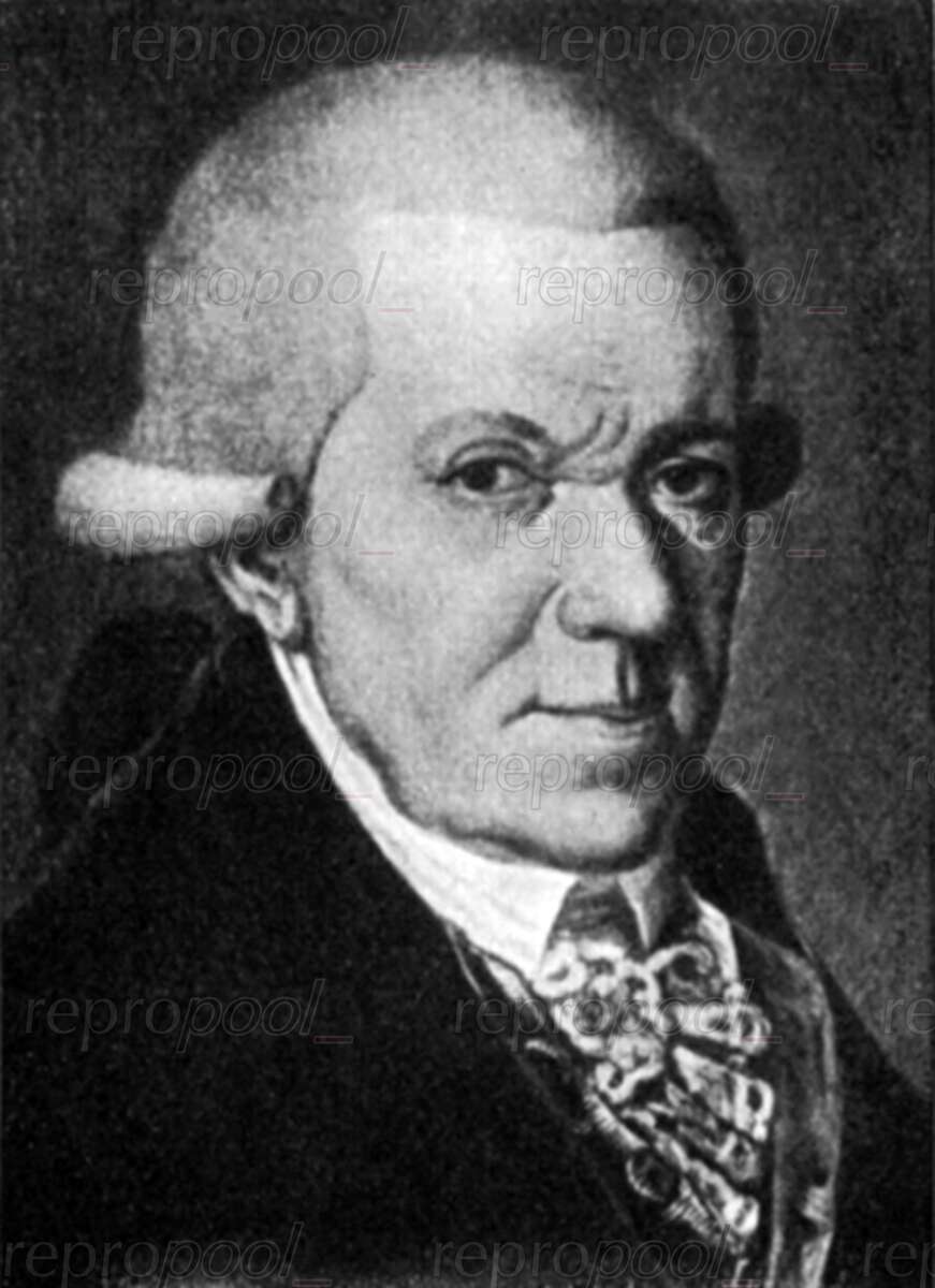 Johann Michael Haydn; Ölgemälde von Franz Xaver Horneck