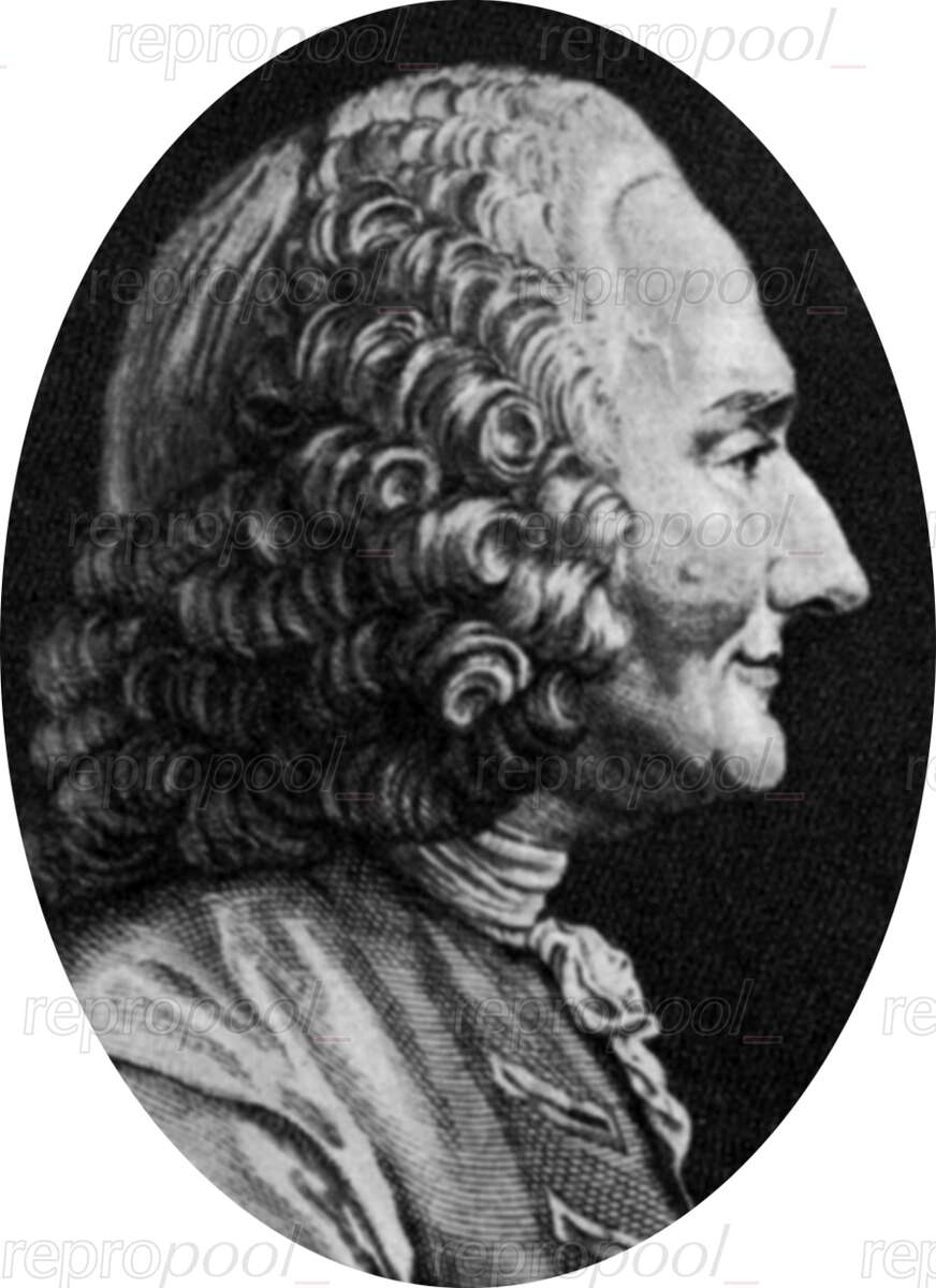 Jean Philippe Rameau; Ölgemälde von unbekannter Hand