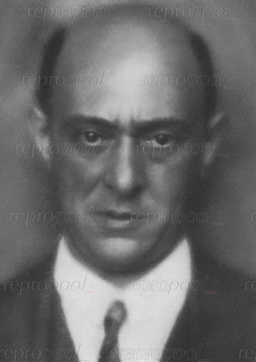 Arnold Schönberg; Fotografie von Otto Schlosser (1924)