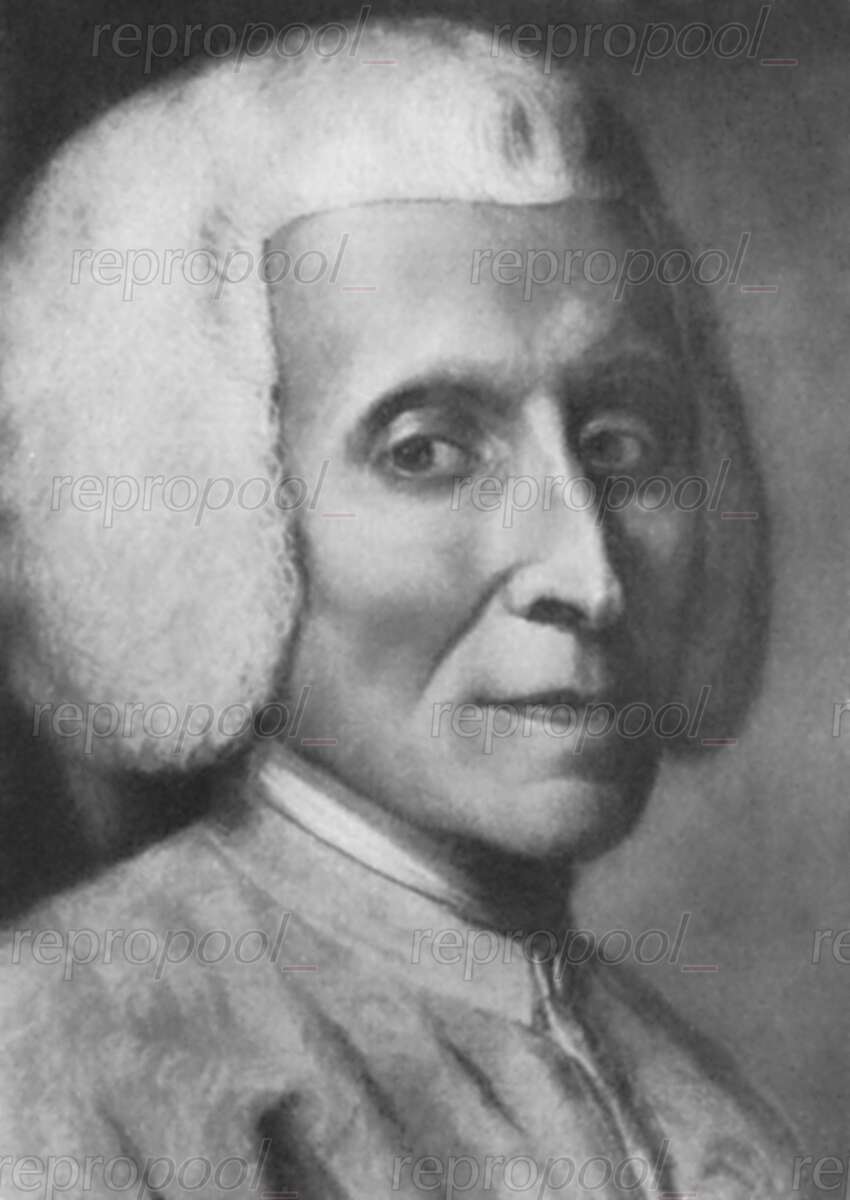 Vincent Lübeck; Pastellbild von unbekannter Hand