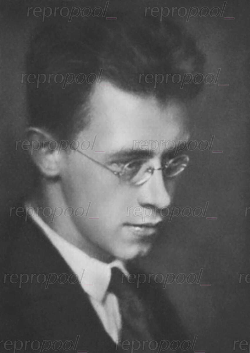 Rudolf Serkin; Fotografie von Lotte Graf (um 1925)