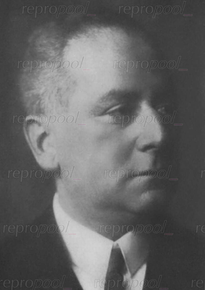 Karl Flesch; Fotografie von Suse Byk (um 1910)