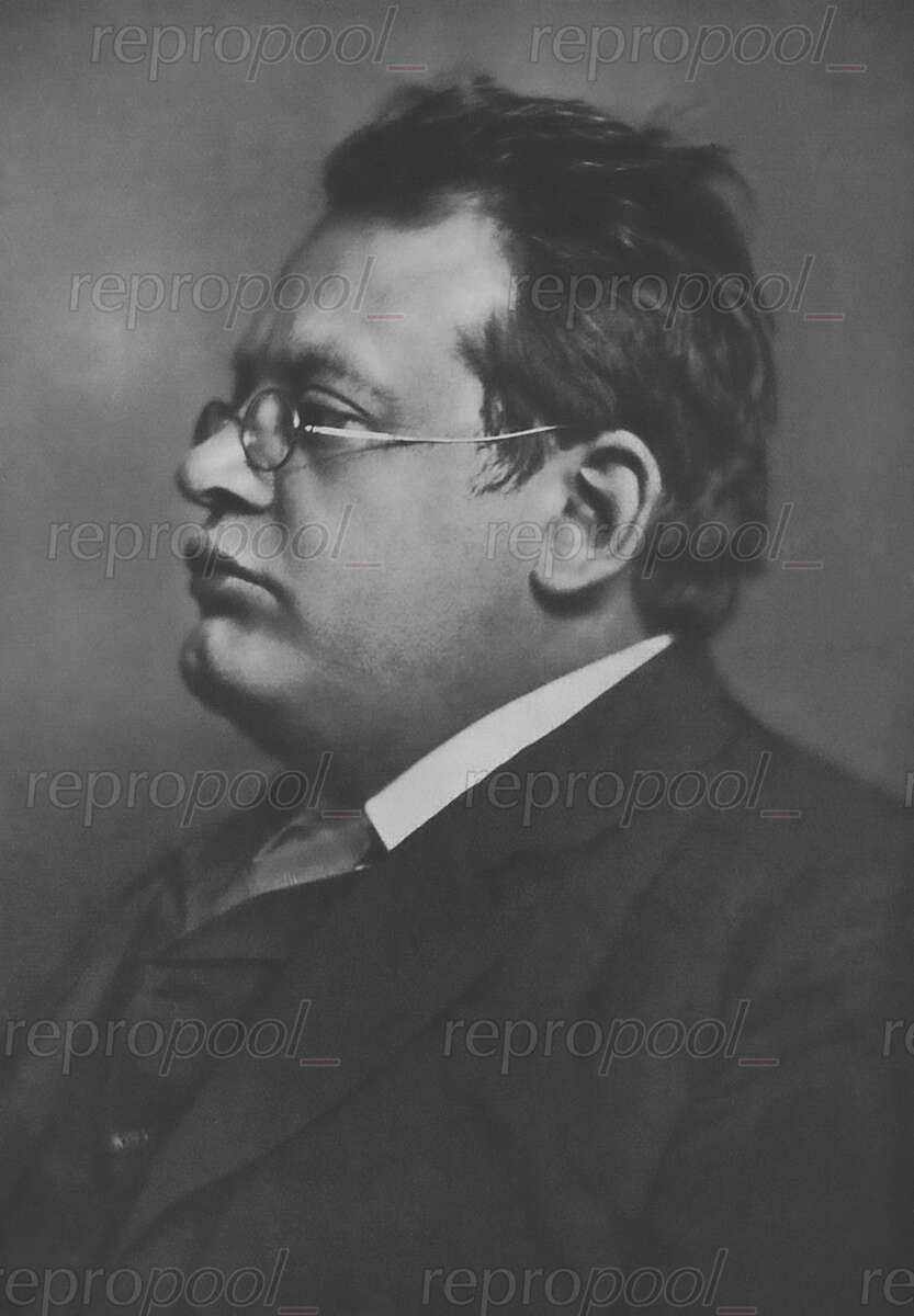 Max Reger; Fotografie von Friedrich Müller (um 1915)