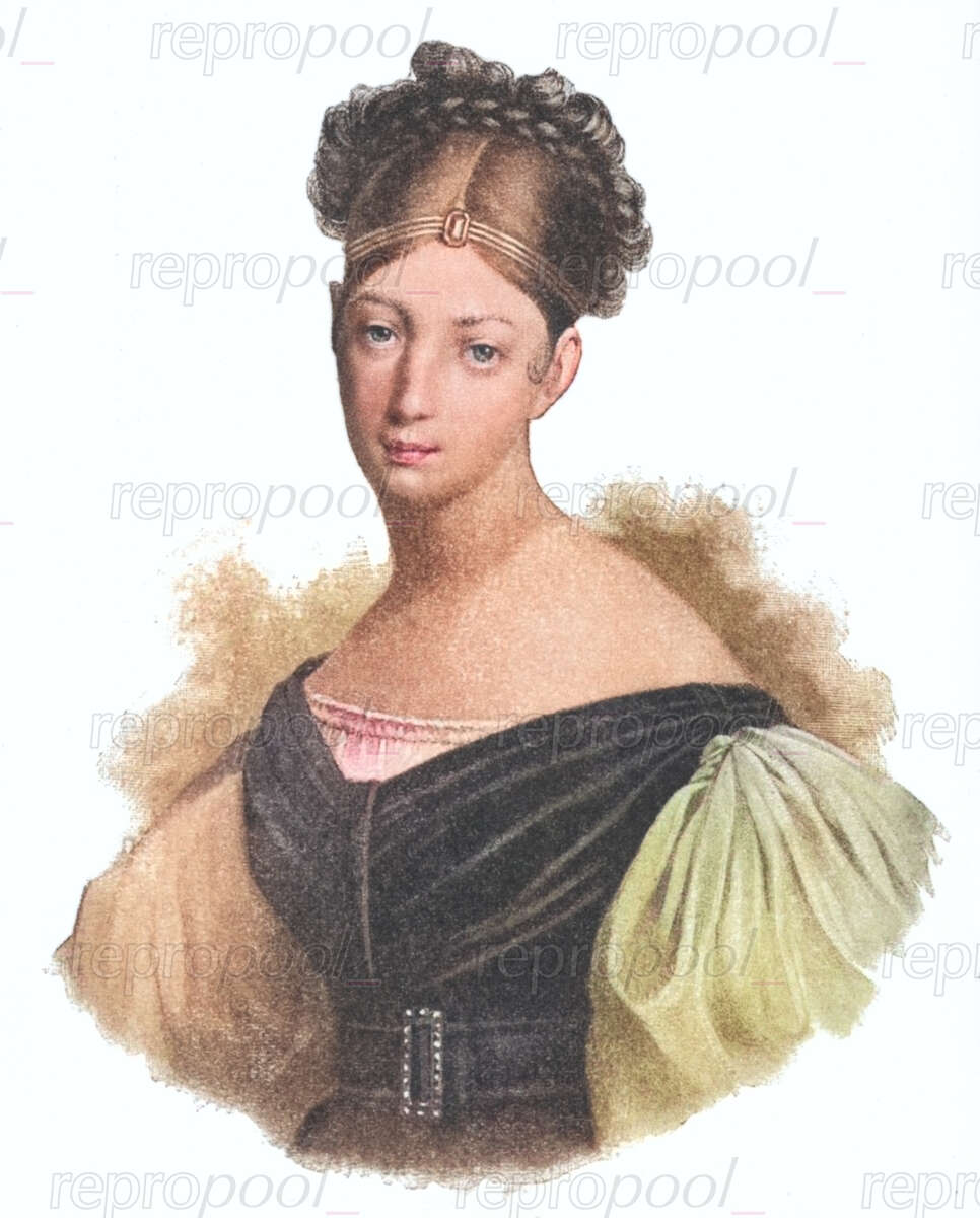 Maria Felicitas Malibran; Gemälde von unbekannter Hand (um 1830)