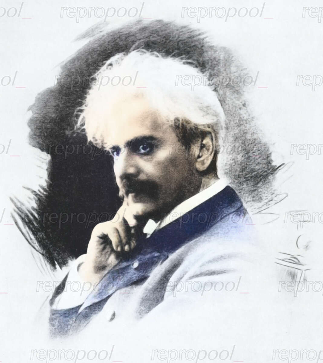 David Popper; Fotografie von Emil Bieber (um 1905)