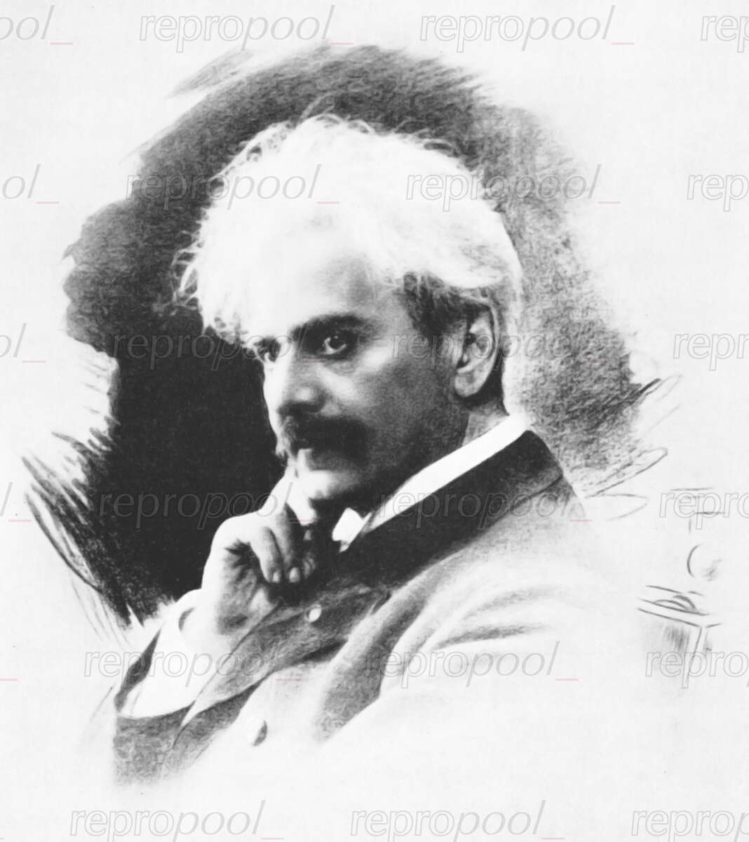 David Popper; Fotografie von Emil Bieber (um 1905)