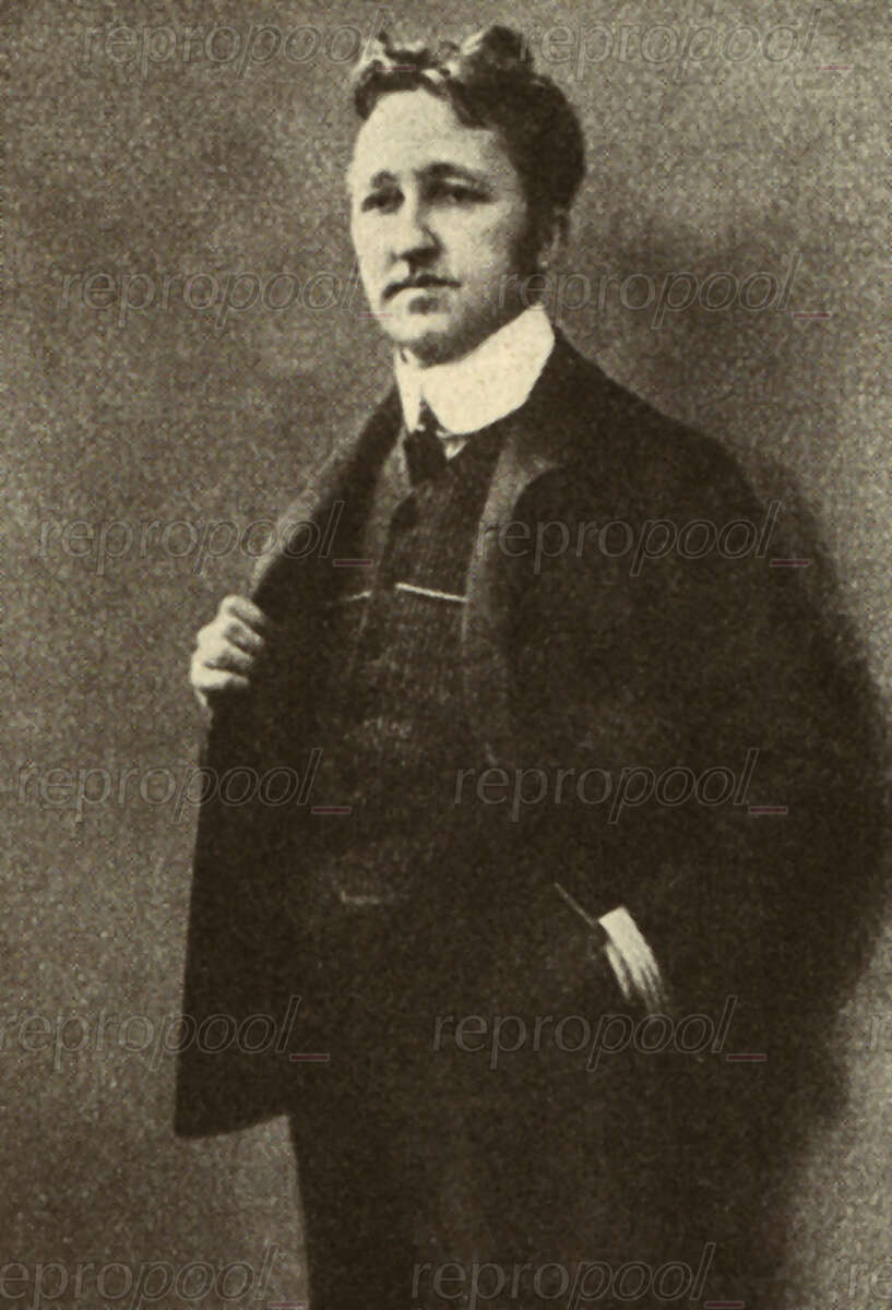 Siegfried Waxgner; Fotografie von unbekannter Hand (um 1900)