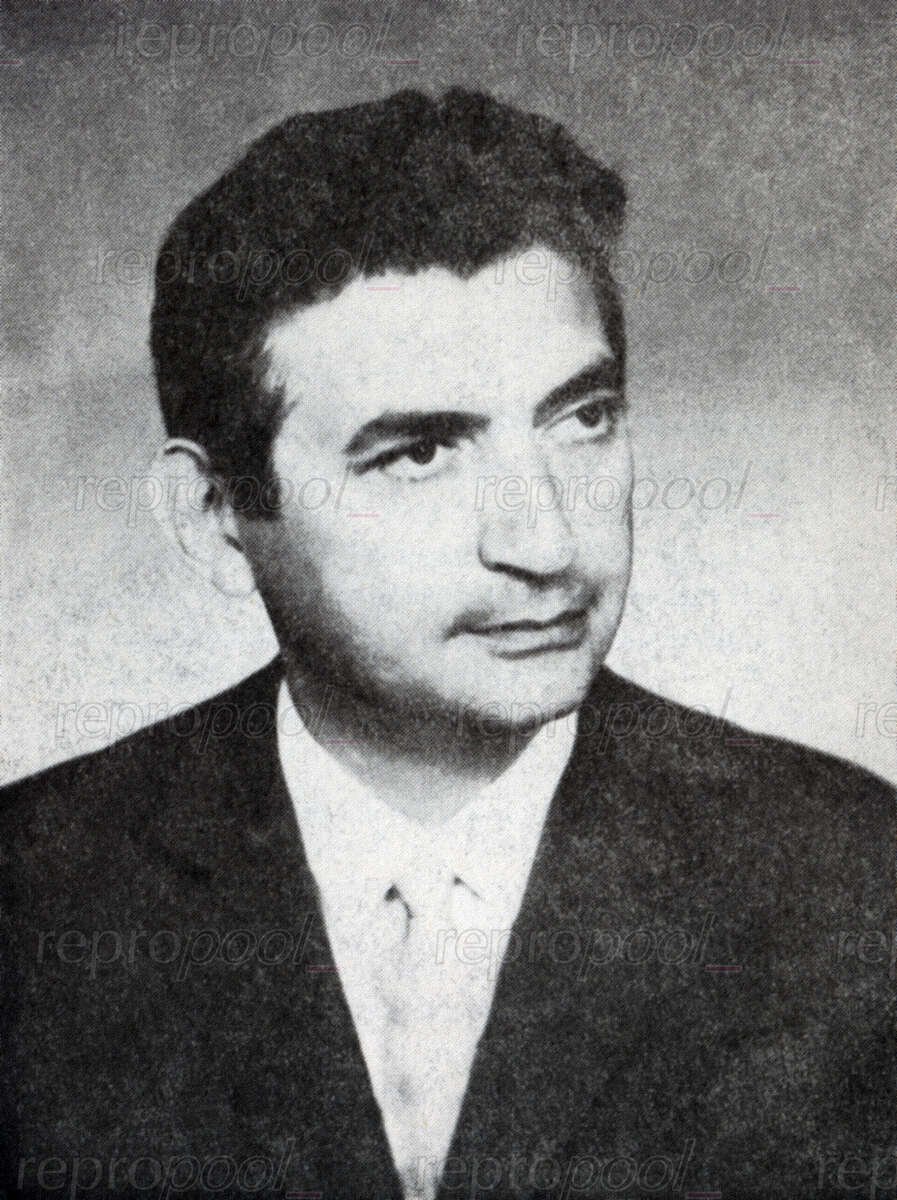 Dumitri Bughici; Fotografie von unbekannter Hand (um 1960)