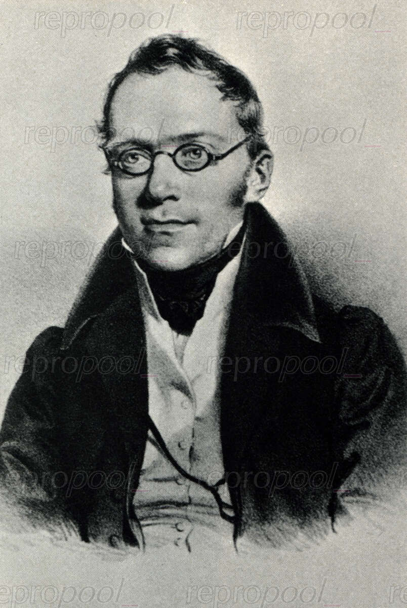Carl Czerny; Lithografie von Josef Kriehuber (1833)